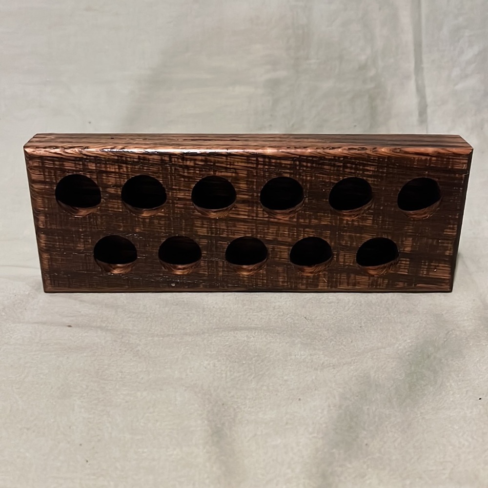 Oak Essential Oil Tray, 10ml Roller bottles - Picture 2 of 3